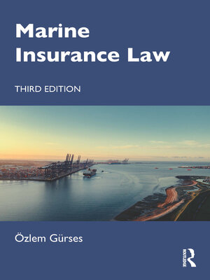 cover image of Marine Insurance Law